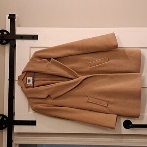 Old Navy Camel Wool Blend Overcoat Large